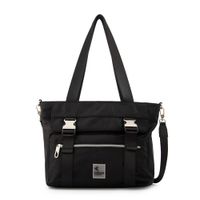 Cartera tote college grande negro