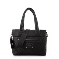 Cartera tote porta notebook adela mediana negro