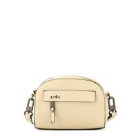 Cartera bandolera pequeña kinsley blanco crudo