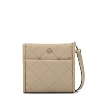 Cartera bandolera mediana fiora beige