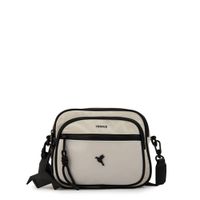 Cartera Bandolera mediana carina gris claro