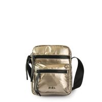 Cartera bandolera pequeña andreas dorado medio