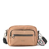 Cartera bandolera mediana morgan beige