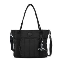 Cartera tote tres divisiones mediana florence negro