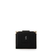 Billetera demin pequeña negro