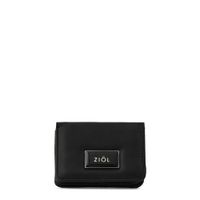 Tarjetero con bolsillo interior pequeña zia negro