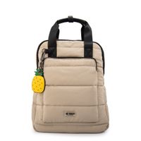 Mochila tiana mediana beige