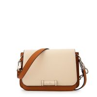 Cartera Bandolera con tapa karina mediana camel