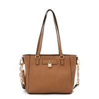 Cartera tote mediana elaia camel