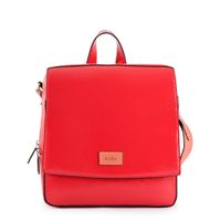 Mochila con tapa mediana manchester fucsia