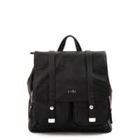 Mochila con tapa mediana erzurum negro especial