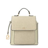 Mochila mediana ariana blanco crudo