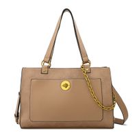 Cartera tote porta notebook grande nina beige
