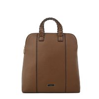 Mochila mediana rosita café oscuro