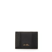 Tarjetero con ventana exterior blur negro