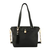Cartera tote mediana elaia negro