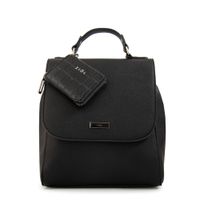 Mochila con tapa susana negro