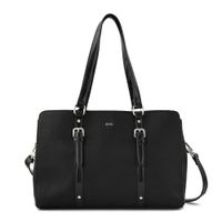 Cartera tote porta notebook grande dominica negro