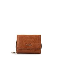 Billetera lorena pequeña camel