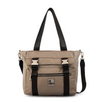 Cartera tote college grande taupe