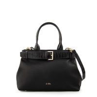 Cartera tote marina mediana negro