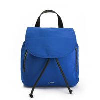 Mochila con tapa mediana blaire azul