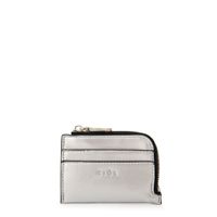 Tarjetero aura pequeña plateado