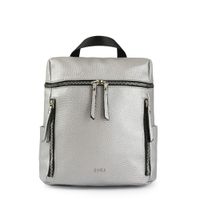 Mochila mediana giza plateado