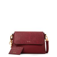 Cartera bandolera michelle pequeña rojo oscuro