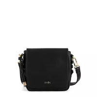 Cartera bandolera con tapa pequeña melchy negro