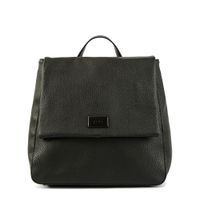 Mochila con tapa mediana charlize negro