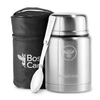 Termo Comida BossCamp 500 ml Acero Inoxidable Bolso Cuchara