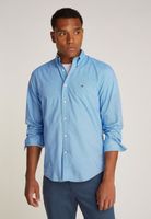 Camisa Solid Poplin Regular 0GY Celeste Tommy Hilfiger