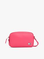 Cartera Con Insignia Del Logo Rosado Tommy Jeans