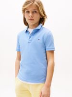Polo De Niño Logo Flag Essential Celeste Tommy Hilfiger