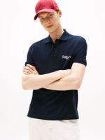 Polo Con Logo Gráfico Regular Fit Azul Tommy Hilfiger