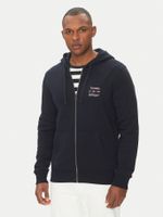 Polerón Hoodie Con Cierre DW5 Azul Tommy Hilfiger