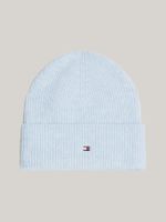 Beanie Essential Con Logo Celeste Tommy Hilfiger