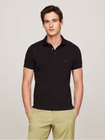 Polo Slim Fit Logo 1985 Negro BDS Tommy Hilfiger