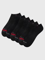 PACK DE 6 PARES CALCETINES NEGRO TOMMY HILFIGER