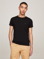 Polera Cotton/C-Neck Slim Fit Negro Tommy Hilfiger