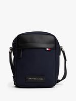 Bolso Reporter Con Parche De Logo Azul Tommy Hilfiger