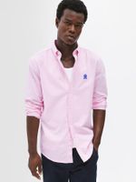 Camisa Heritage Regular Fit Rosado Tommy Hilfiger
