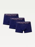 Pack De 3 Calzoncillos Trunk Premium Stretch Azul Tommy Hilfiger