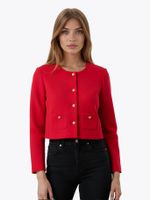 Chaqueta Interlock Gold Rojo Tommy Hilfiger