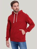 Polerón Hoodie Con Logo Bordado Rojo XNN Tommy Hilfiger