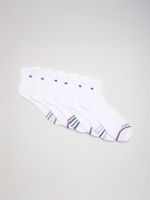 Pack 6 Par Calcetines Tobilleros Blanco Tommy Hilfiger