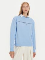 Polerón Modern Con Logo Celeste C1Z Tommy Hilfiger