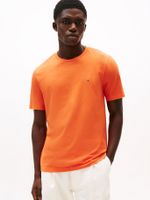 Polera Essential Ct-Neck Regular Naranjo Tommy Hilfiger