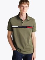 Polo Chest Insert Logo Verde PLI Tommy Hilfiger
